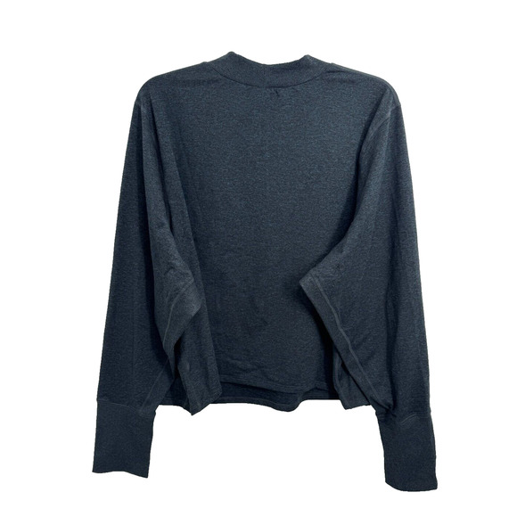 Cozecore Womens Pullover Fleece Mock Sweater Dolman Sleeve Size 4X Gray NWOT - Picture 2 of 3